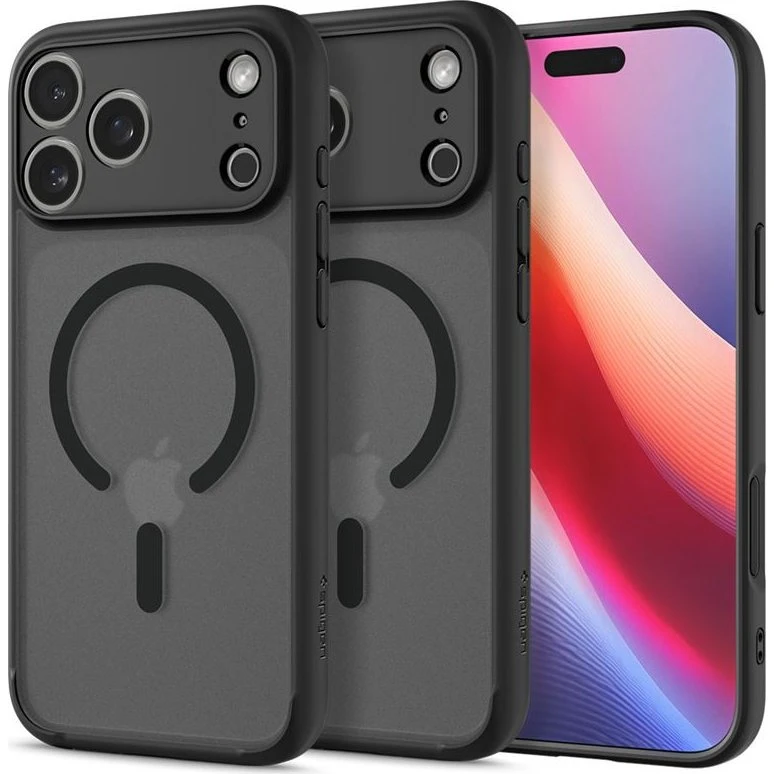Spigen Ultra Hybrid MagSafe Cover - Frost Black til iPhone 17 Pro Max