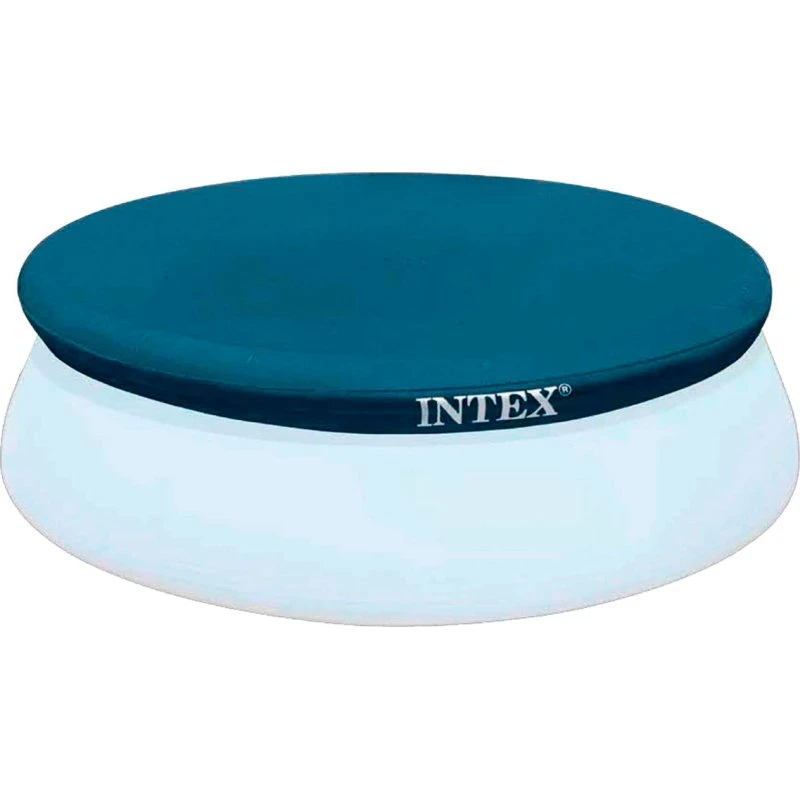 Intex Easy Set Poolcover (Ø396 cm) Blå