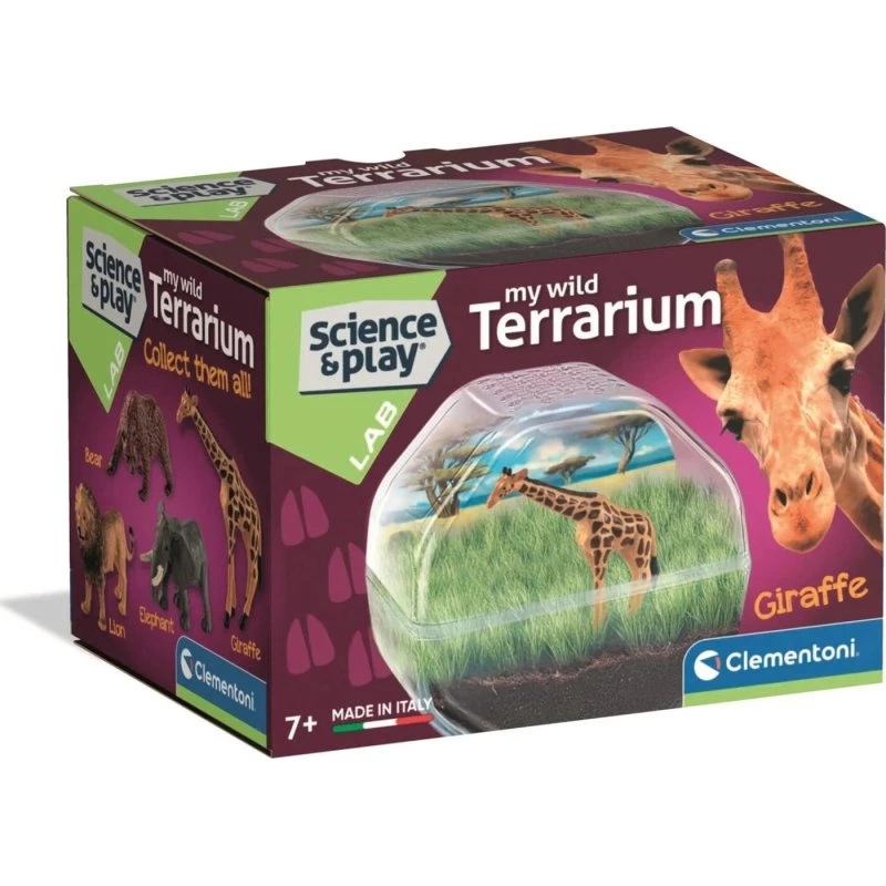 Clementoni Mini Terrarium Giraffe