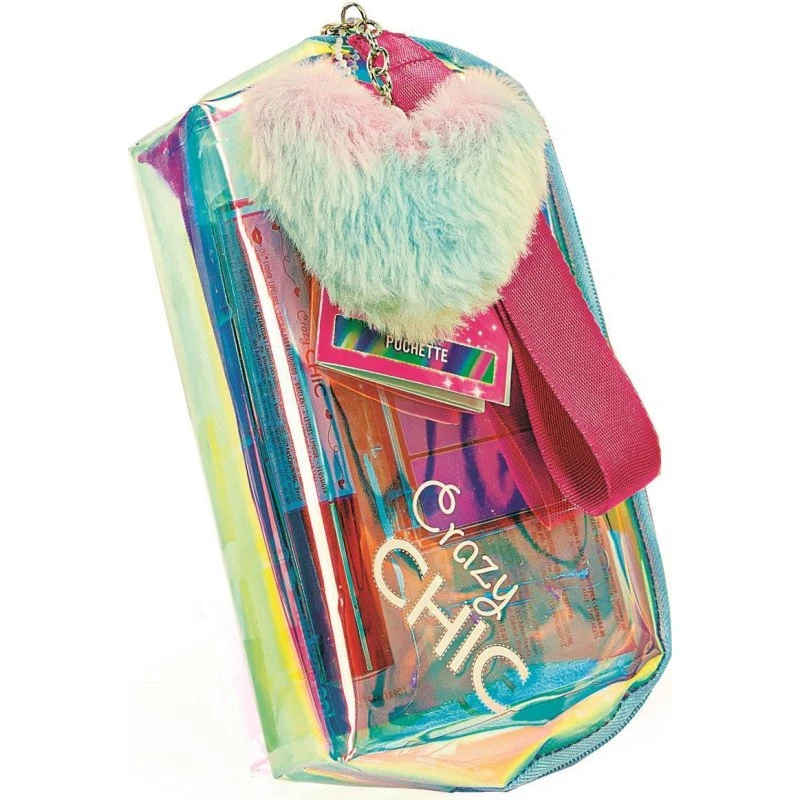 Clementoni Crazy Chic Hjertet Make-uptaske med Makeup