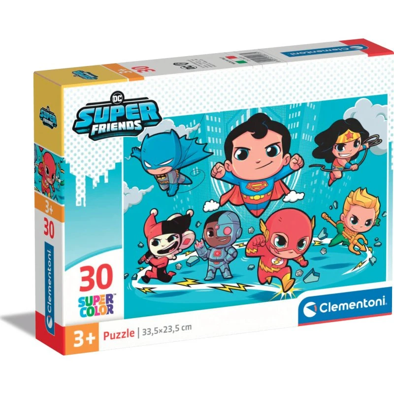 Clementoni DC Super Friends Puslespil 30 Brikker