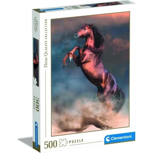 Clementoni Wild Red Stallion 500 Brikker