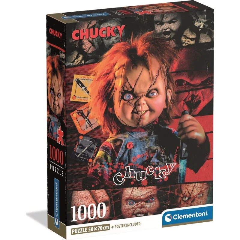 Clementoni Chucky Puslespil 1000 Brikker
