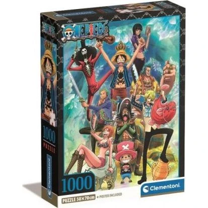 Clementoni One Piece Puslespil 1000 Brikker