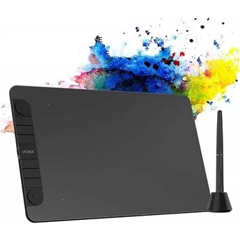 Veikk VK1060PRO Tegnetablet 10x6" med 2 Quick Dials
