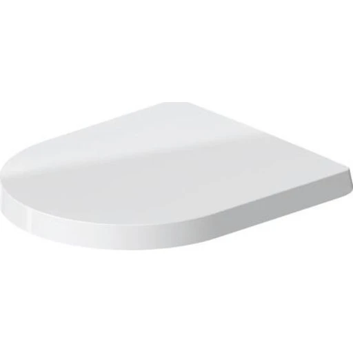 Duravit ME by Starck Compact toiletbræt, mat hvid, soft close