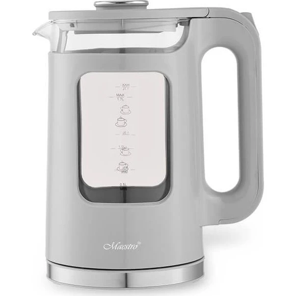 Maestro MR-065 Elkedel, 1,7L, 2200W - Grå