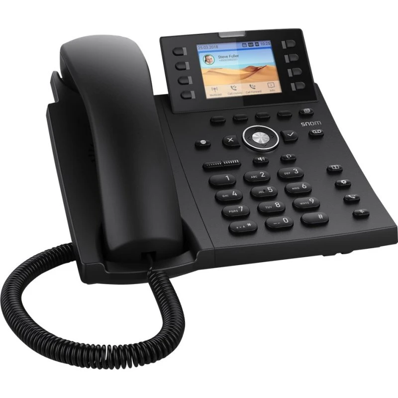 Snom D335 VoIP SIP-telefon - Sort