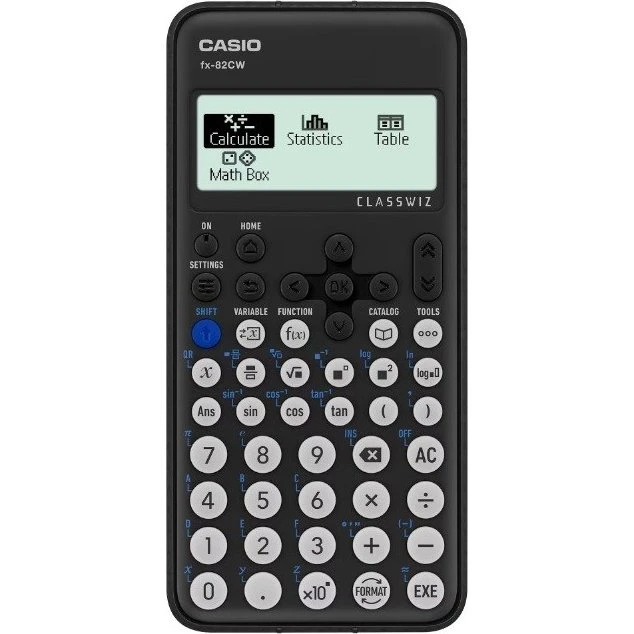 Casio FX-82CW Scientific Lommeregner med Etui