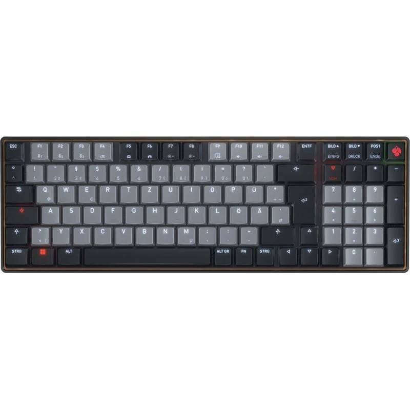 CHERRY KW Mekanisk Tastatur - 96% Compact - Low Profile - Hvid