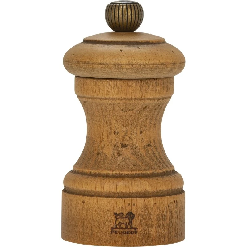 Peugeot Bistro Antik saltkværn, 10 cm, Bøgetræ