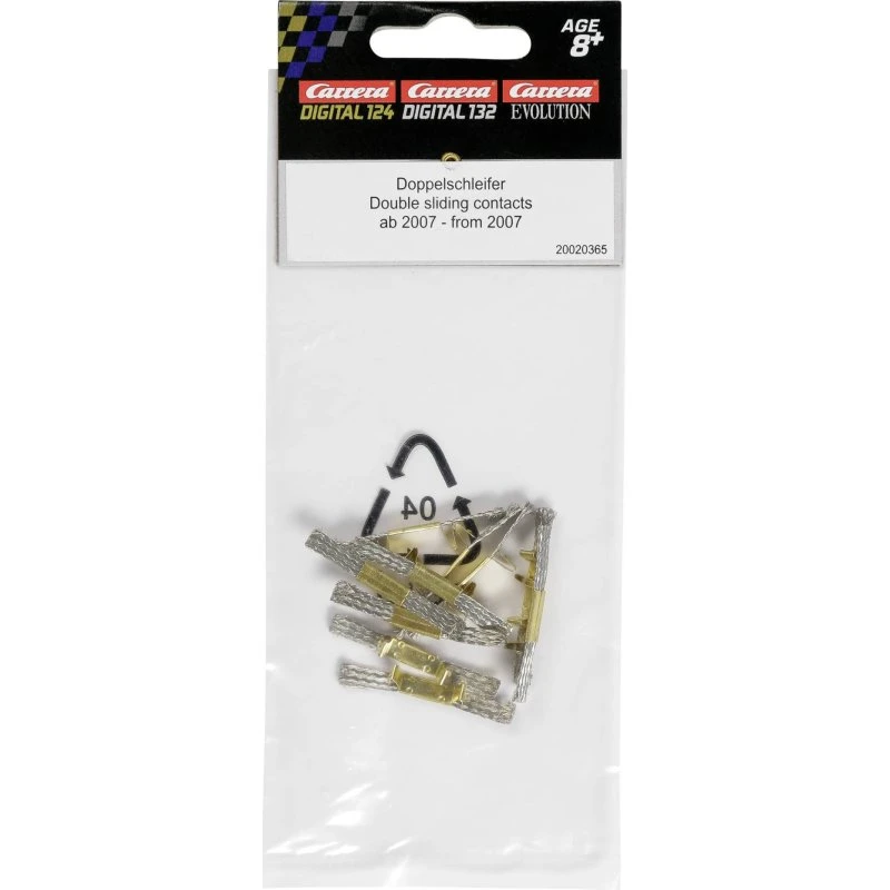 Carrera Double Sliding Contacts (Digital/Evolution) 10-pak