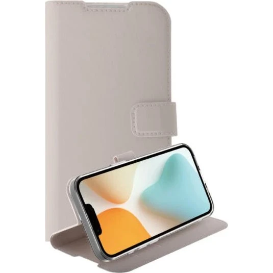 Vivanco Classic Wallet Cover til iPhone 17e & 16e - Greige