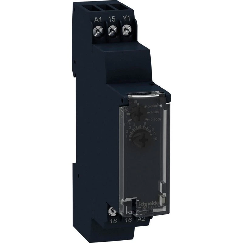 Schneider Electric Zelio RE17 Tidsrelæ Forsinket Frafald 17,5mm