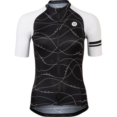 AGU Velo Wave Kortærmet Jersey Sort