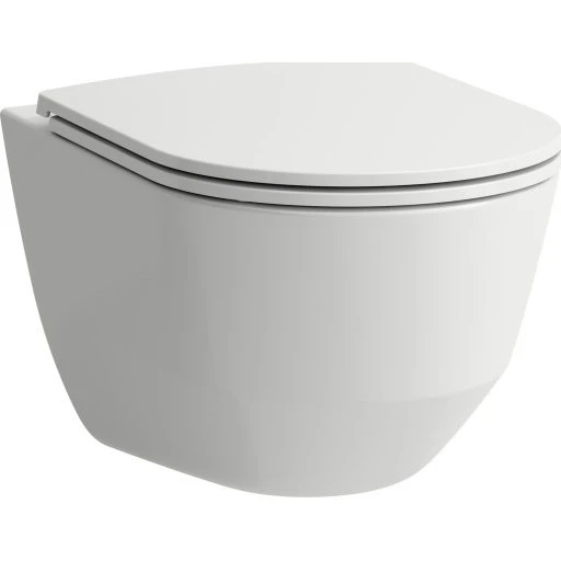 Laufen Pro væghængt toilet, uden skyllekant, hvid
