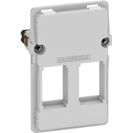 LK FUGA Dataudtag 2x Keystone (L) 1,5 Modul