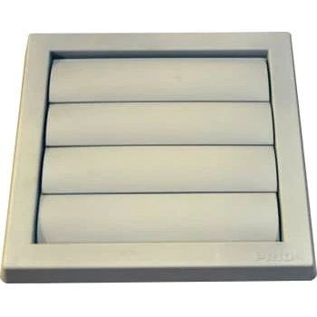Lamelventil 150x150/180x180 Hvid