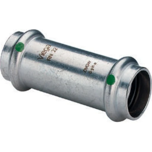 Viega Sanpress Inox rustfri skydemuffe 28 mm til brugsvand