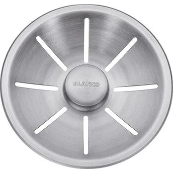 BLANCO InFino kurveventil i rustfrit stål, 3,5"