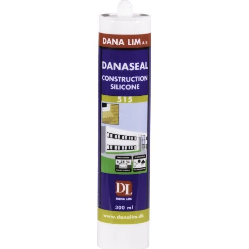 Dana Lim 515 Byggesilicone - Transparent - 300 ml