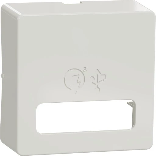 LK Fuga tangent til hurtig USB-lader A+C, lysegrå