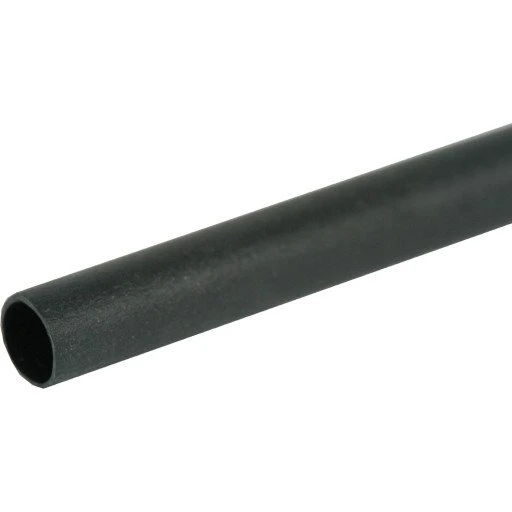 Krympeflex med lim Ø115/34 mm, 1 meter, sort
