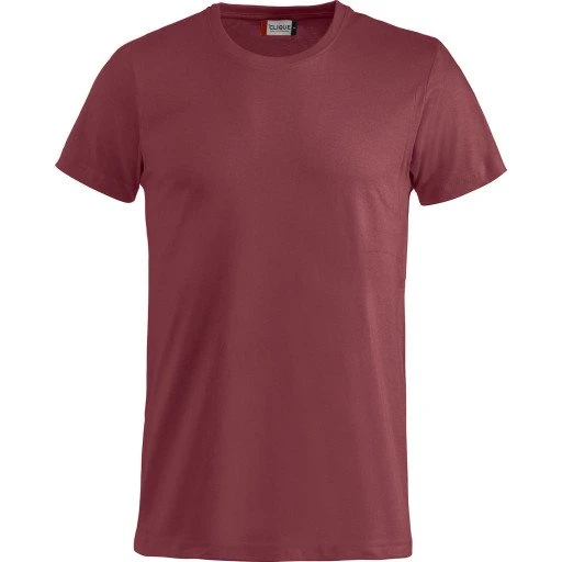 Clique Basic t-shirt, bordeaux, 3XL