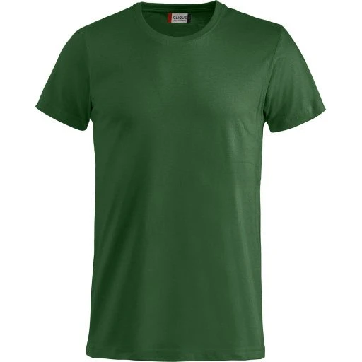 Clique Basic t-shirt, flaskegrøn, str. M