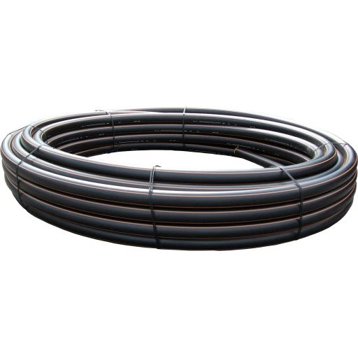 Wavin jordvarmerør 40 mm, PE80, PN6, 200 meter, sort/rød