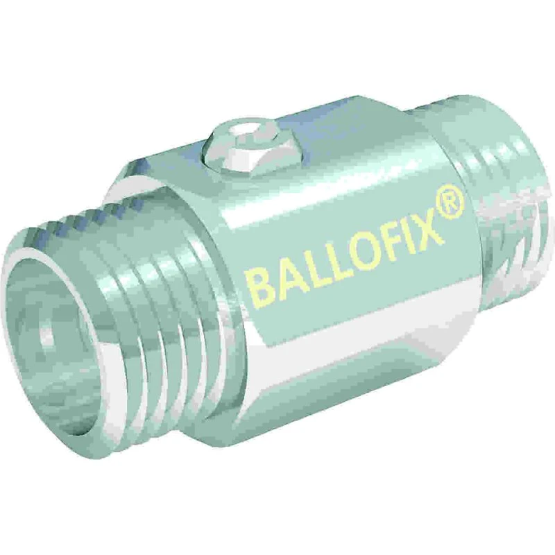Broen Ballofix Kuglehane 1/2'' Nippel-nippel uden håndtag