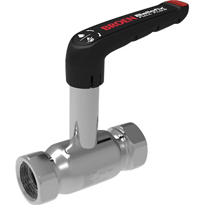 BROEN Ballofix Full Flow kuglehane 3/4'' DN20, høj spindel