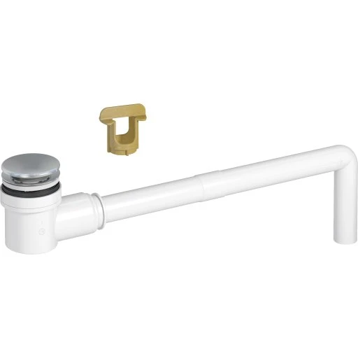 Prevex EasyClean afløbssæt til badekar, 68 cm, krom