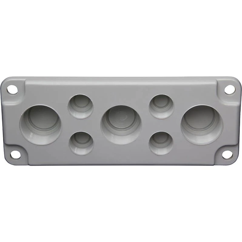 Fibox MB10017-PM Gevindflange 4xPG16 + 3xPG29