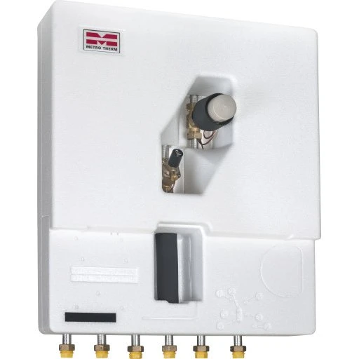 Metro Therm System 2 Slimline fjernvarmeunit med kabinet