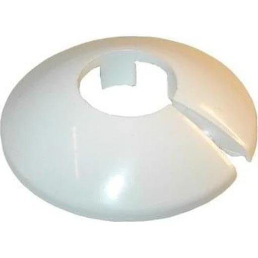 Plastroset todelt, hvid, 28 mm - 3/4"