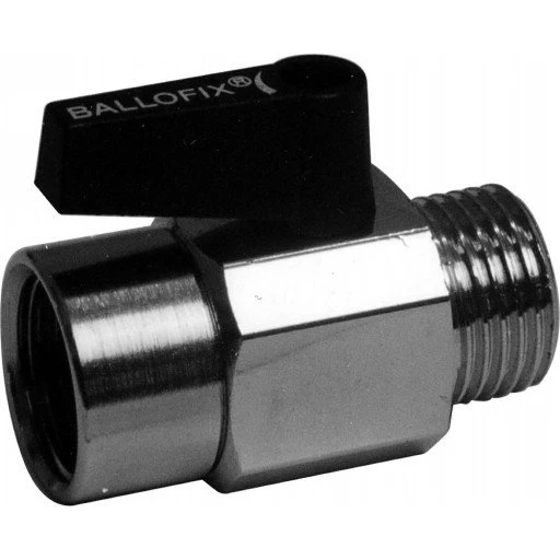 Broen Ballofix Filterfix kuglehane 1/2" muffe x nippel