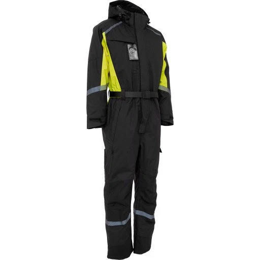Elka Working Xtreme termodragt, sort/gul, str. 5XL