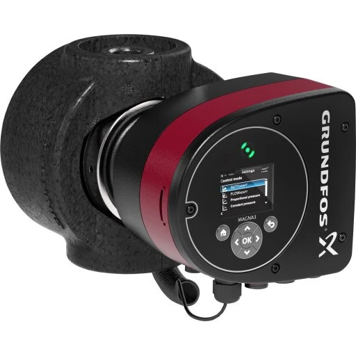 Grundfos Magna3 25-120 cirkulationspumpe, 180 mm