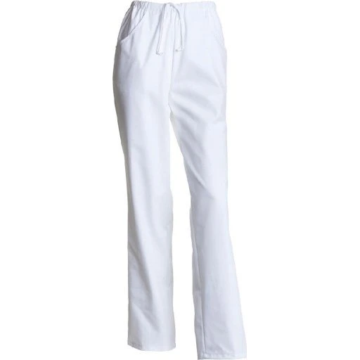Nybo Workwear Club-Classic arbejdsbukser, hvid, str. XS
