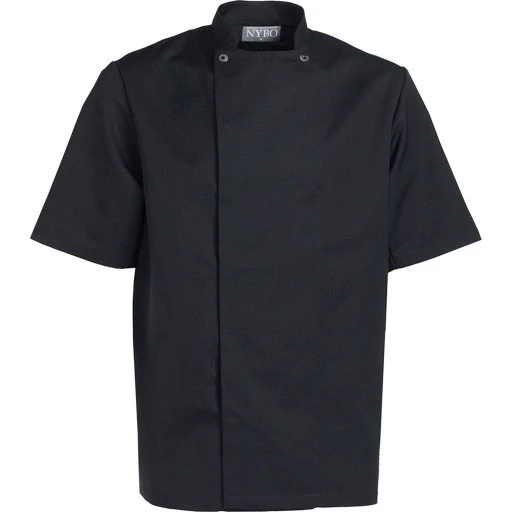 Nybo Workwear Take Away kokkejakke, sort, str. M