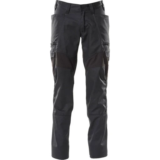Mascot Accelerate servicebukser med stretch, sort, str. 82C48