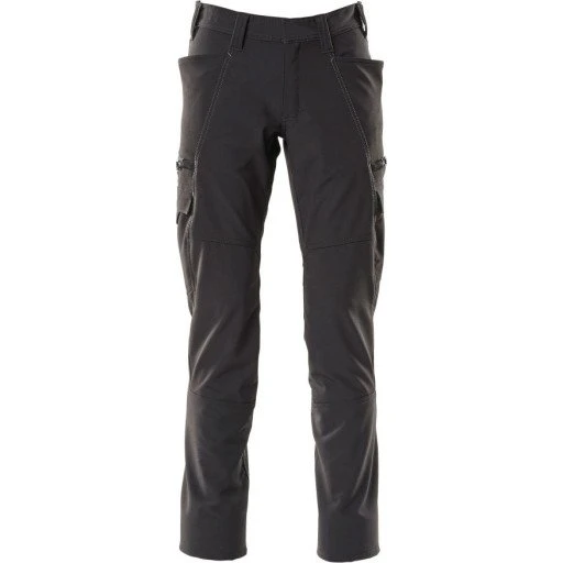 Mascot Accelerate servicebukser med full stretch, sort, str. 82C60