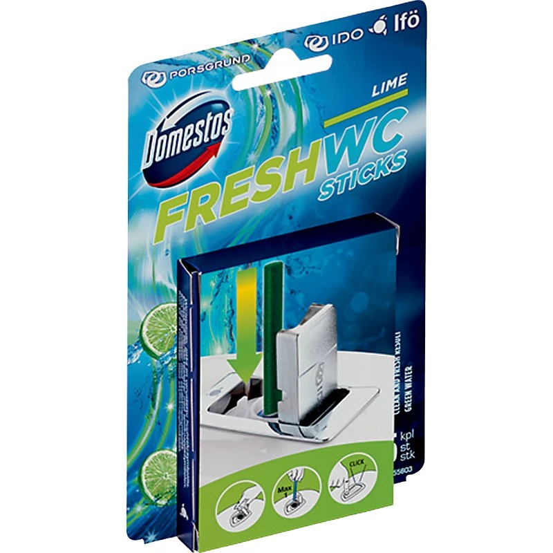 Ifö Fresh WC-sticks Lime - 5 stk.