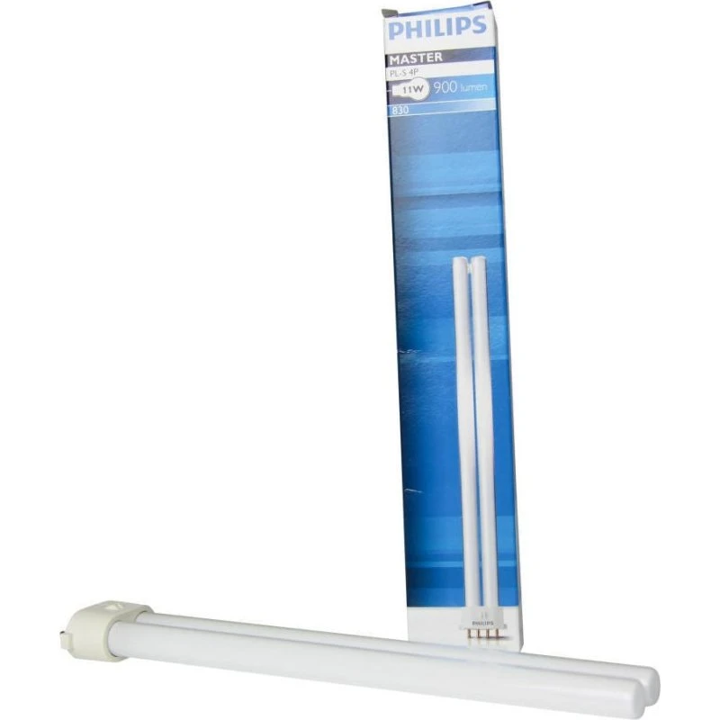 Philips MASTER PL-S 11W 830 Varm hvid 4-pin 2G7