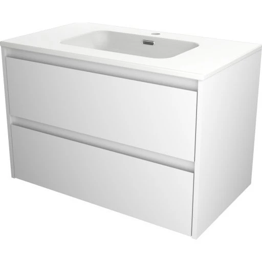 Sanibell Proline møbelpakke, 81x46,8 cm, mat hvid