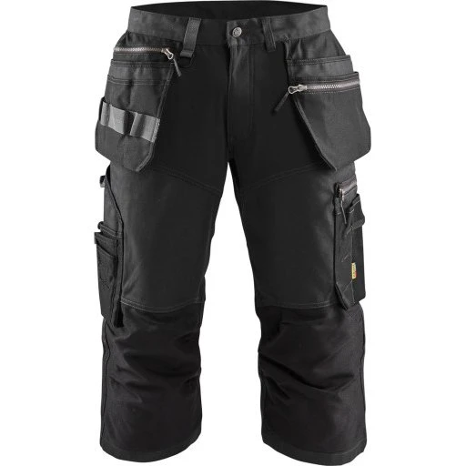 Blåkläder 1597 Håndværkerknickers, 2-vejs stretch, sort, C48