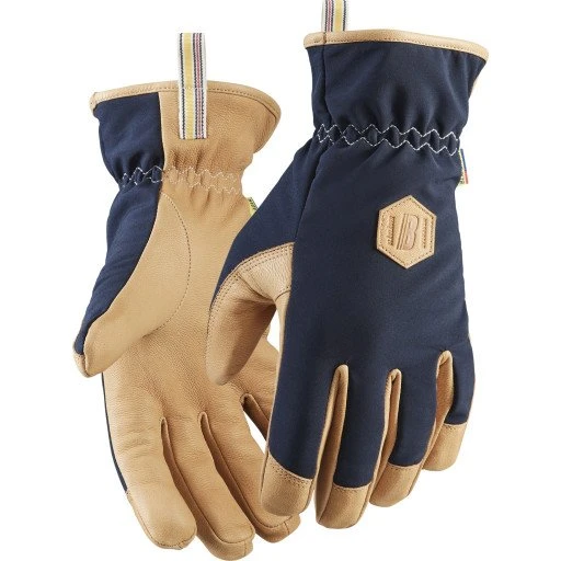 Blåkläder Workwear 9973 vinterhandsker, marineblå/brun, str. 8