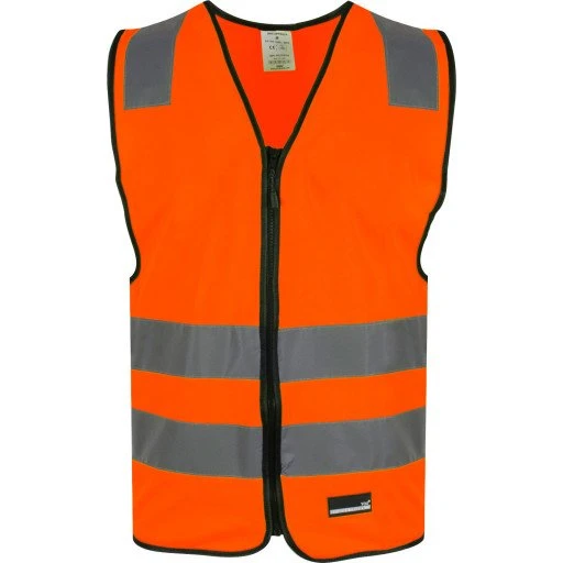 YOU Uppsala refleksvest, hi-vis orange, str. XL