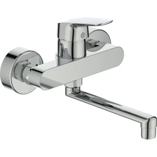 Ideal Standard Ceraflex vægarmatur, krom, med 200 mm tud
